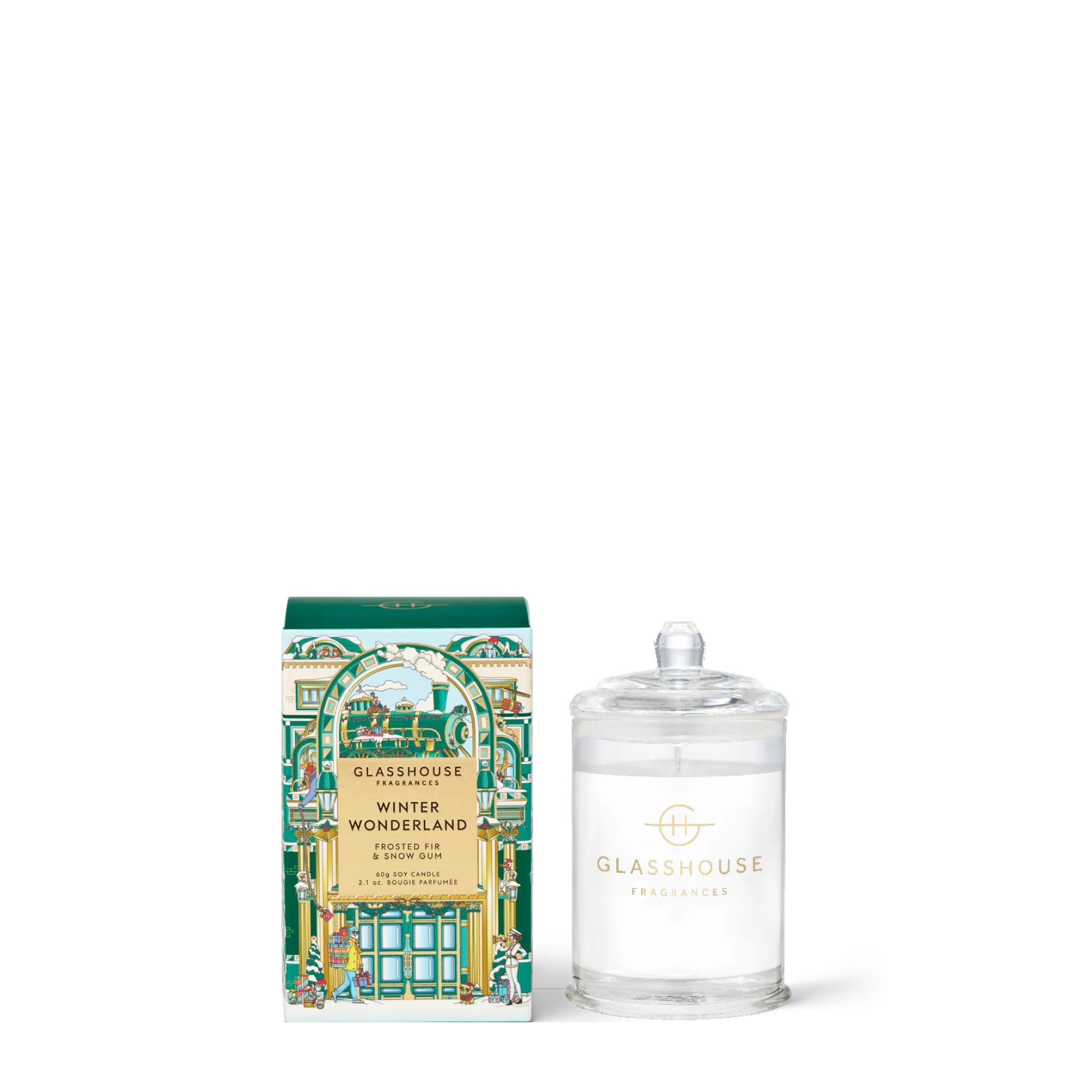 Glasshouse Fragrances Candle Winter Wonderland 60g